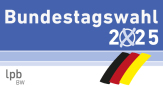 Logo zur Bundestagswahl - Der Link öffnet ein neues Fenster über das Sie die Briefwahl beantragen können