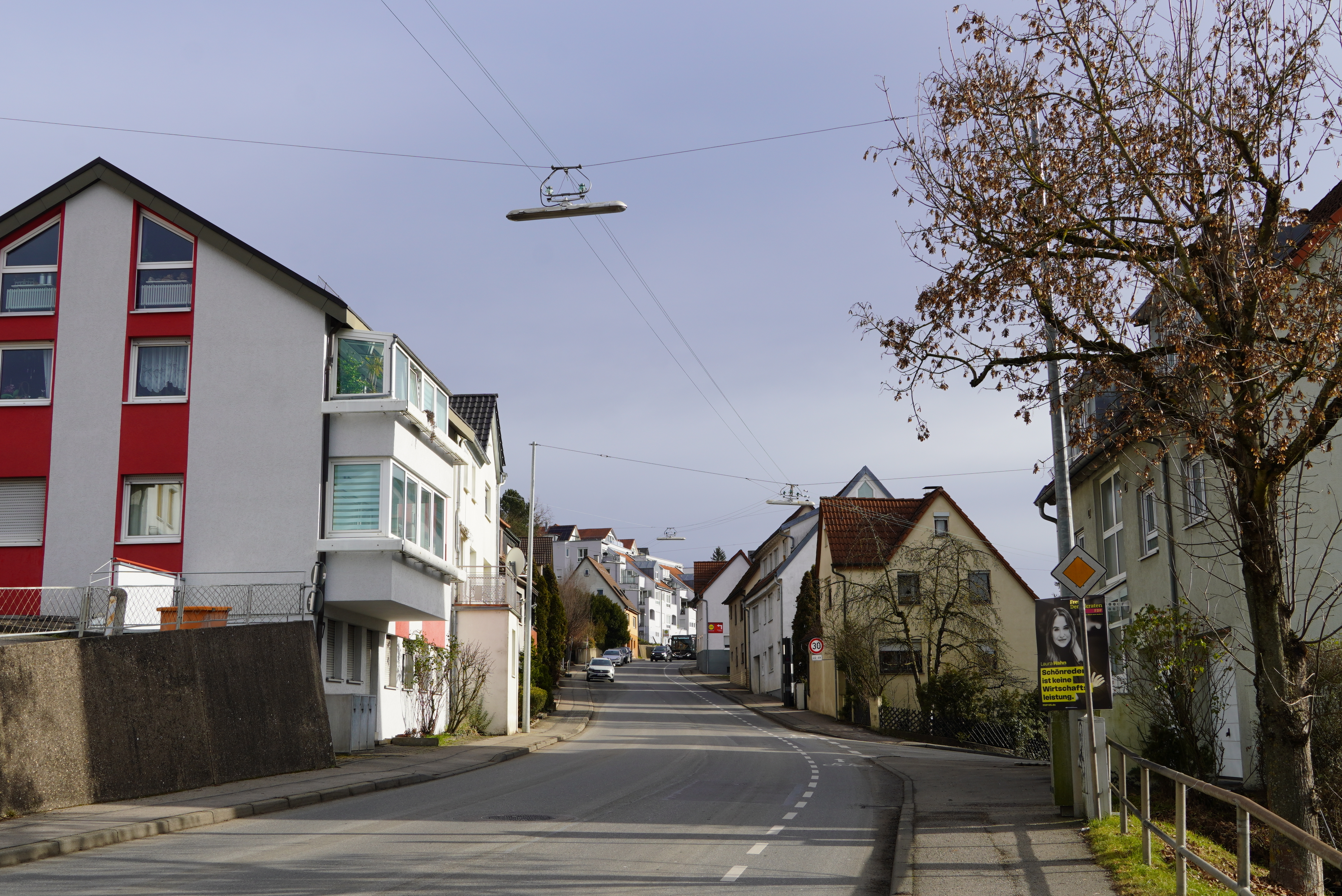 Scharnhausen erhält neue Straßenbeleuchtung